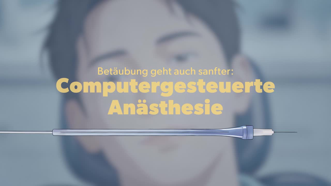 Computergesteuerte Lokalanästhesie (TheWand)